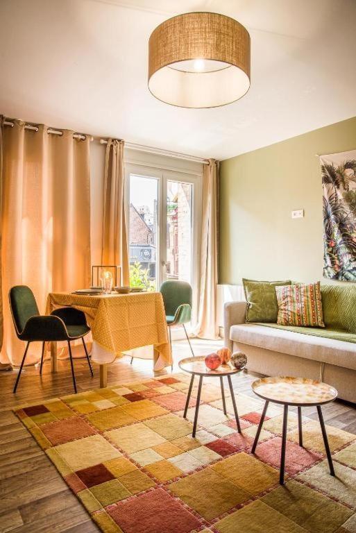 Grand Studio, Centre Ville Renove Et Lumineux Dieppe Bagian luar foto